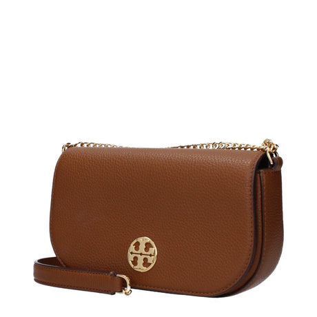Tory Burch Brown Leather Crossbody Bags - Hilstor