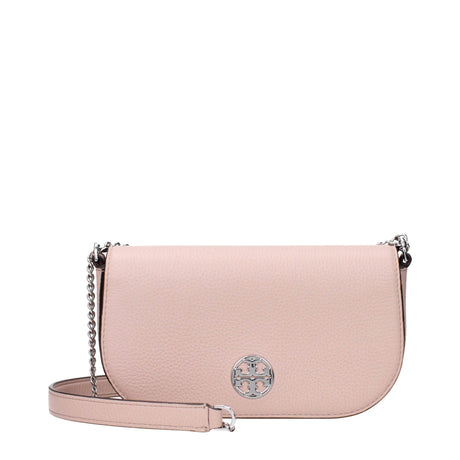 Tory Burch Pink Leather Crossbody Bags - Hilstor