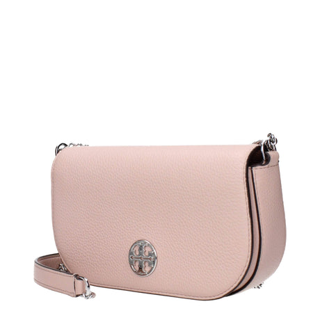 Tory Burch Pink Leather Crossbody Bags - Hilstor