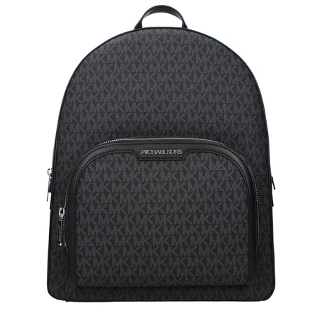 Michael Kors Black Fabric Backpacks - Hilstor