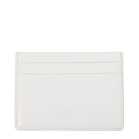 Jil Sander White Leather Cardholders - Hilstor