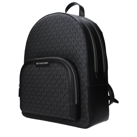 Michael Kors Black Fabric Backpacks - Hilstor