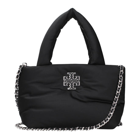 Tory Burch Black Fabric Handbags - Hilstor
