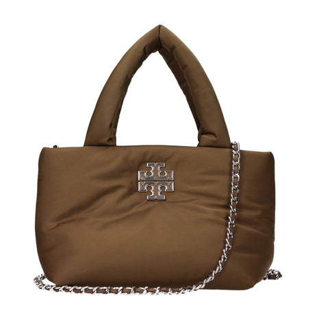 Tory Burch Brown Fabric Handbags - Hilstor