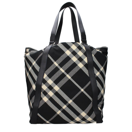 Burberry Black Fabric Shoulder Bags - Hilstor