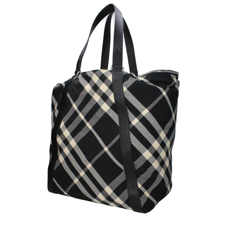 Burberry Black Fabric Shoulder Bags - Hilstor