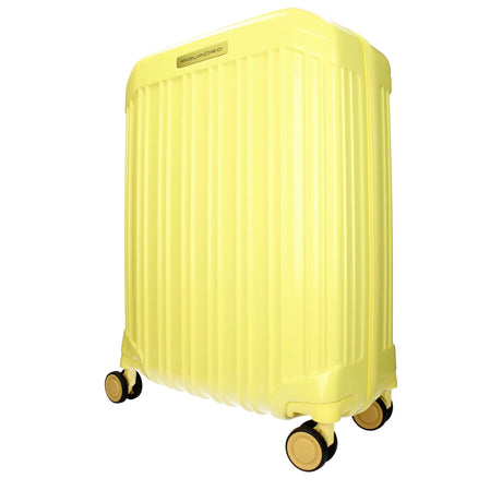 Piquadro Yellow Polycarbonate Luggage And Travel - Hilstor