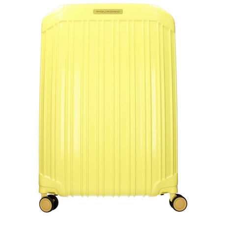 Piquadro Yellow Polycarbonate Luggage And Travel - Hilstor