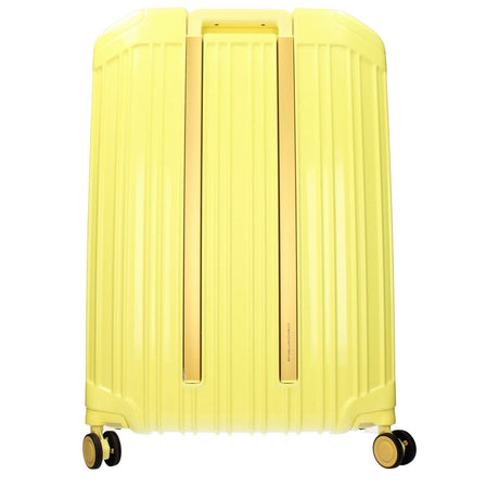 Piquadro Yellow Polycarbonate Luggage And Travel - Hilstor