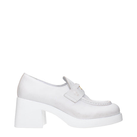 Miu Miu White Leather Broch - Hilstor