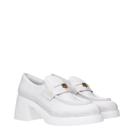 Miu Miu White Leather Broch - Hilstor