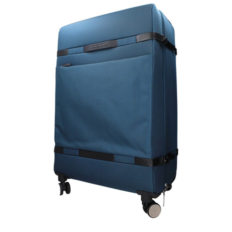 Piquadro Blue Fabric Luggage And Travel - Hilstor