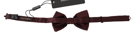 Dolce & Gabbana Silk Polka Dot Adjustable Neck Bow Tie Papillon - Hilstor