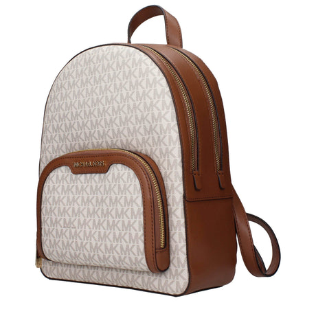Michael Kors Beige Fabric Backpacks - Hilstor