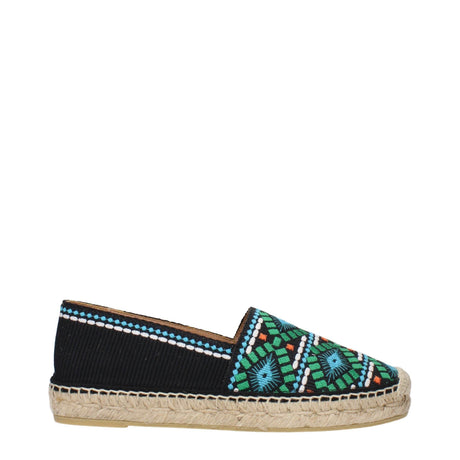 Prada Black Fabric Espadrilles - Hilstor