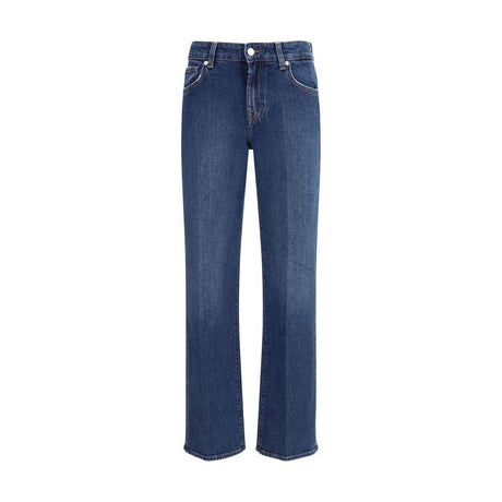7FOR Calie straight Jeans - Hilstor