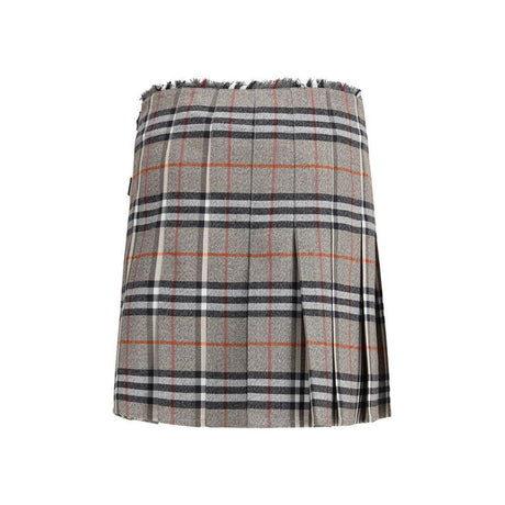 Burberry Check Archive wool Miniskirt - Hilstor