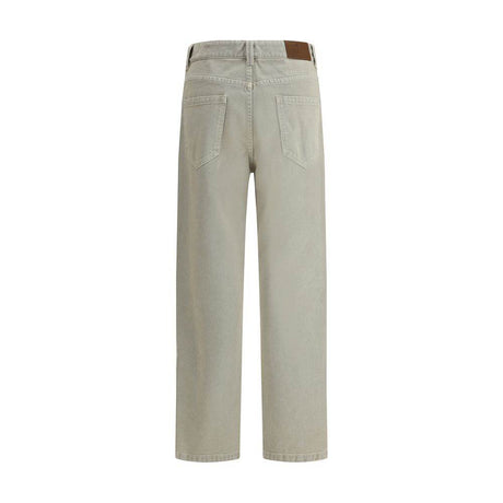 Brunello Cucinelli Straight Dyed Jeans - Hilstor