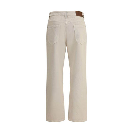 Brunello Cucinelli Straight Dyed Jeans - Hilstor
