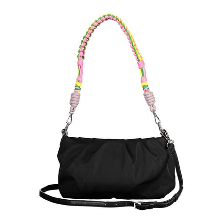 Desigual Black Polyester Handbag - Hilstor