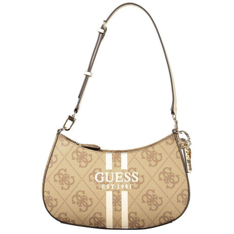 Guess Jeans Beige Polyethylene Women Handbag - Hilstor