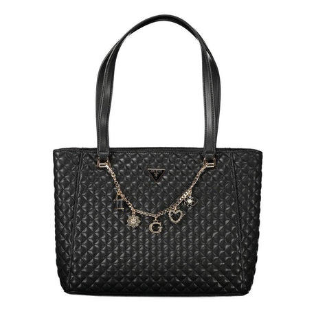 Guess Jeans Black Polyethylene Women Handbag - Hilstor