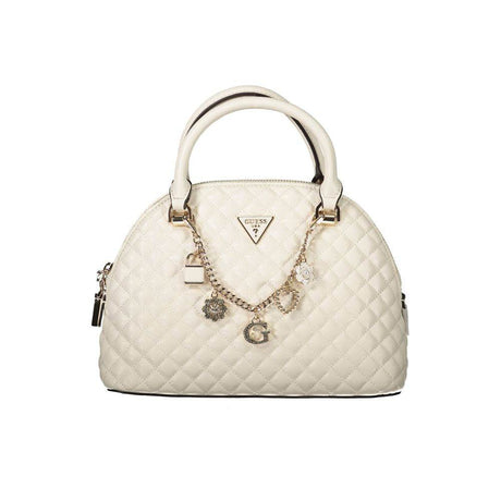 Guess Jeans White Polyethylene Women Handbag - Hilstor