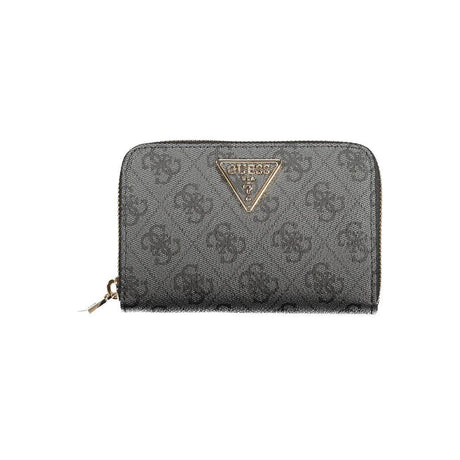 Guess Jeans Black Polyethylene Women Wallet - Hilstor