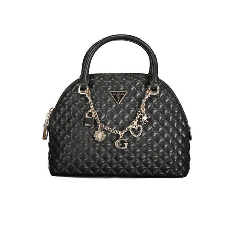 Guess Jeans Black Polyethylene Women Handbag - Hilstor