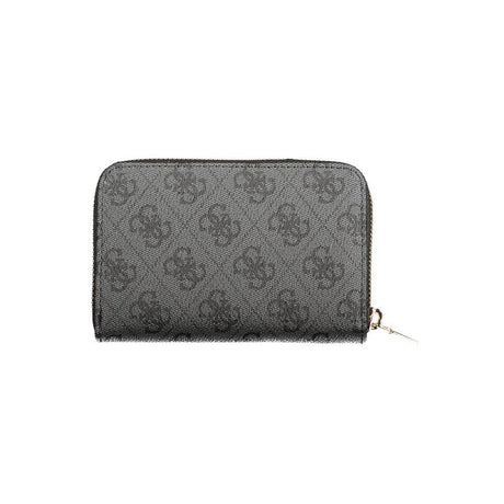 Guess Jeans Black Polyethylene Women Wallet - Hilstor