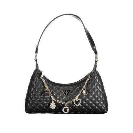Guess Jeans Black Polyethylene Women Handbag - Hilstor