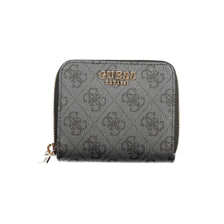 Guess Jeans Black Polyethylene Women Wallet - Hilstor