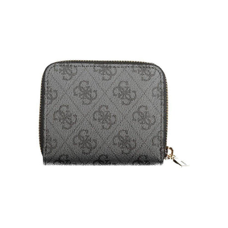 Guess Jeans Black Polyethylene Women Wallet - Hilstor