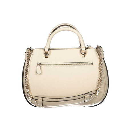 Guess Jeans Beige Polyethylene Handbag - Hilstor