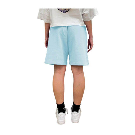 Comme Des Fuckdown Blue Cotton Short - Hilstor