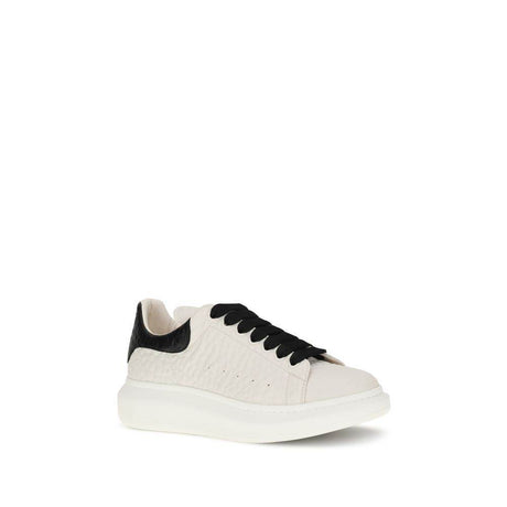 Alexander McQueen Leather Sneakers - Hilstor