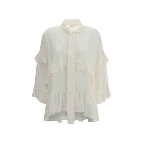 P.A.R.O.S.H. Ruffle Blouse - Hilstor