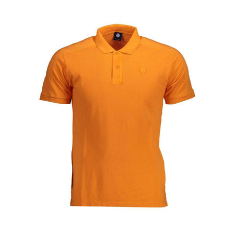 North Sails Orange Cotton Polo Shirt - Hilstor