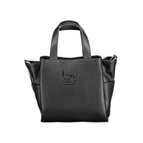 BYBLOS Black Polyethylene Handbag - Hilstor
