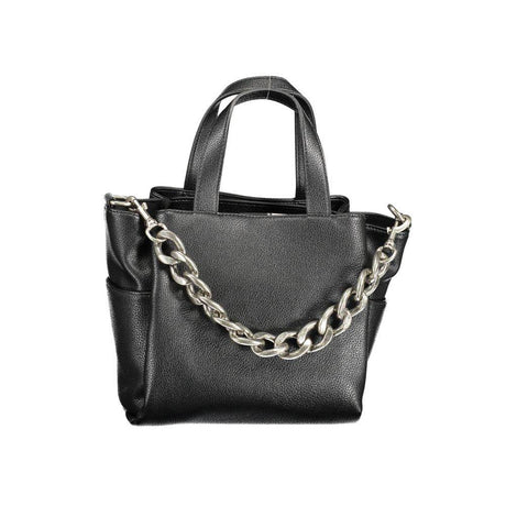 BYBLOS Black Polyethylene Handbag - Hilstor