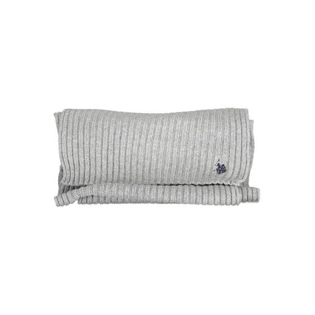 U.S. POLO ASSN. Gray Wool Scarf - Hilstor