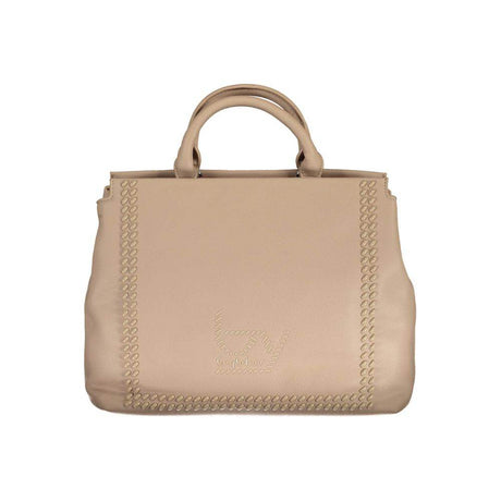 BYBLOS Beige Polyethylene Handbag - Hilstor