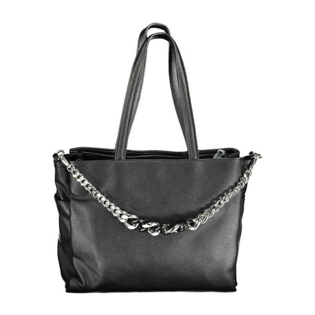 BYBLOS Black Polyethylene Handbag - Hilstor