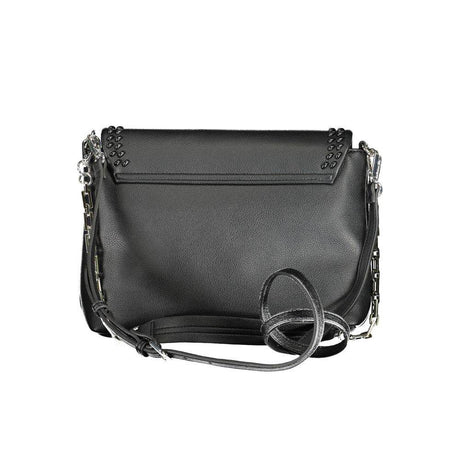 BYBLOS Black Polyethylene Handbag - Hilstor