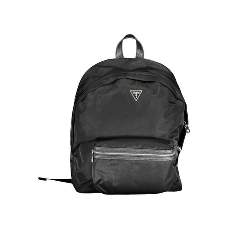 Guess Jeans Black Polyamide Backpack - Hilstor