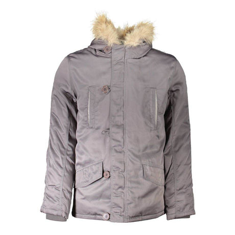 2 Special Gray Polyester Jackets & Coat - Hilstor