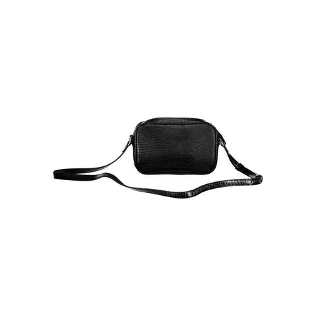 La Martina Black Polyethylene Handbag - Hilstor