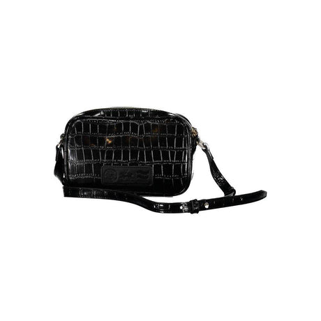 La Martina Black Polyethylene Handbag - Hilstor