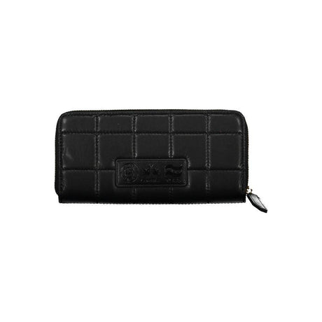 La Martina Black Polyethylene Handbag - Hilstor