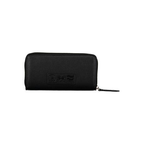 La Martina Black Polyethylene Wallet - Hilstor